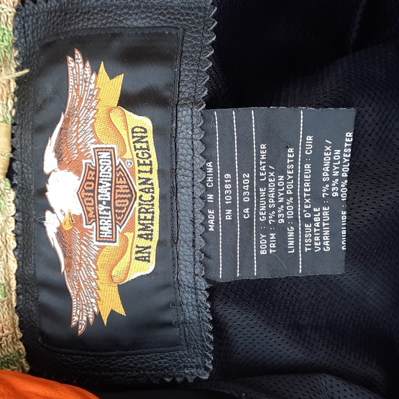 Harley Davidson Motorcycle Jacket - Picture 11 of 12